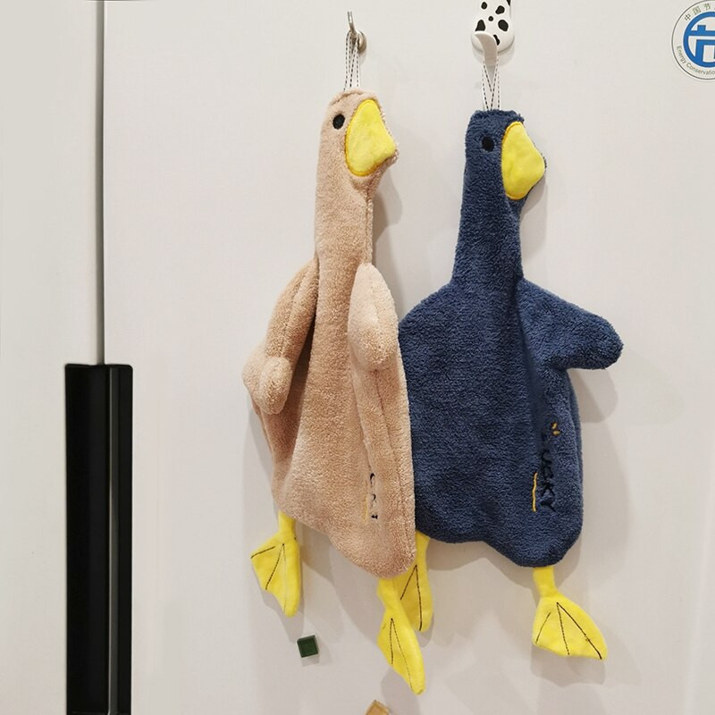 Slatka patka Ručnik za ruke Krpe za brzo suho čišćenje za kuhinju Kupaonica Crtić Upijajući ručnik Mekana krpa za pranje kućanstva