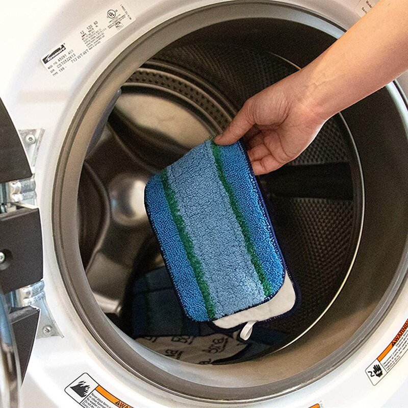 Συμβατό με Bona Premium Spray Mop Microfiber Cleaning Pads Δάπεδο σκληρού ξύλου 18 ιντσών που πλένονται και επαναχρησιμοποιούνται Ανταλλακτικά