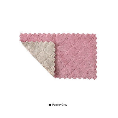 8 kom/lot Kućni ručnici od mikrofibre Kuhinjska upijajuća krpa za suđe Deblja krpa za čišćenje dvostranog ručnika Kuhinjski dodaci