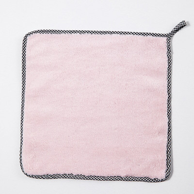 3PCS Upijajući kuhinjski ručnici Mekane dvoslojne čiste krpe Neljepljive ubruse za ulje Posuđe Kućni ručnik od mikrofibre za brisanje