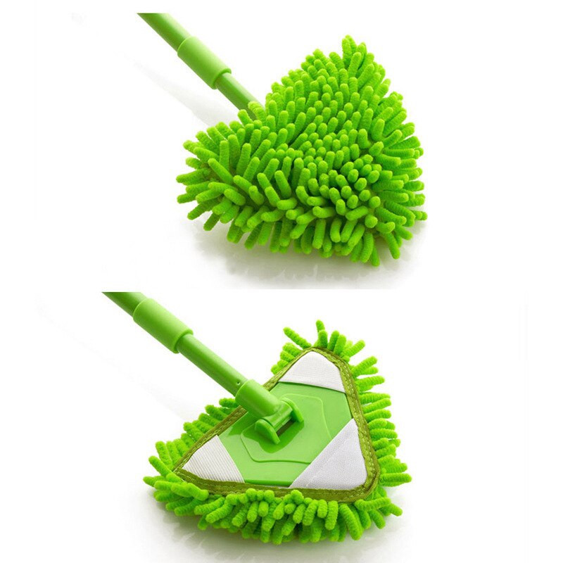 2 bucăți mop chenille triunghi pânză înlocuibil cap de înlocuire tampoane din microfibră instrumente de curățare bucătărie cârpe pentru curățarea podelei