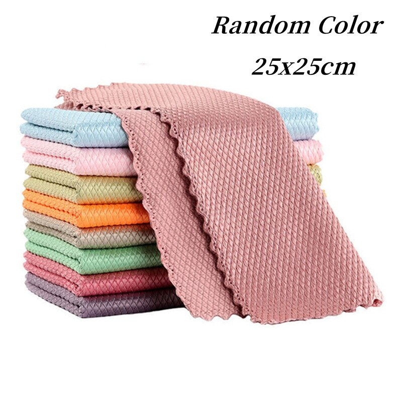 Köögikalapuhastuslapid Korduvkasutatavad mikrokiust ebemevabad nõuderätikud Multifunktsionaalsed õlipuhastusvaibad Köögipuhastusvaibad