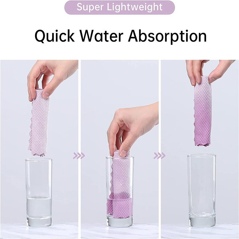 Köögikalapuhastuslapid Korduvkasutatavad mikrokiust ebemevabad nõuderätikud Multifunktsionaalsed õlipuhastusvaibad Köögipuhastusvaibad