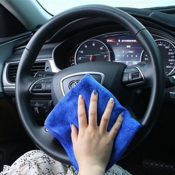 10 τμχ Λεπτή πετσέτα μικροϊνών μαλακής πλύσης αυτοκινήτου για καθαρισμό αυτοκινήτου Μαλακό στεγνωτήριο πανί αναρρόφησης νερού για το σπίτι Πετσέτα ξεσκονόπανου
