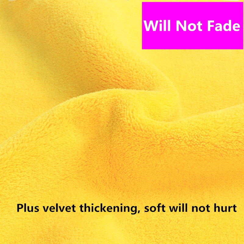 1 tk Easy Clean Care Poleeriv pesurätik Palus mikrokiust pesu Kuiv rätik Paks Palus polüesterkiust autopuhastuslapp