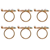 6 tk meritähe salvrätikurõngad, pärlikivist kivist ookeani ranniku mereäärsed salvrätikurõngaste hoidjad salvrätikulukk peo jaoks