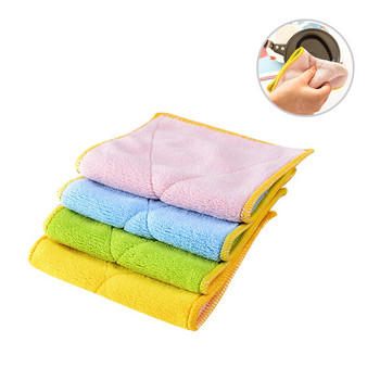 Съдове Кухненски кърпи Парцали Почистваща кърпа Кърпи за сушене Микрофибърни кърпи за миене на съдове Памучни абсорбиращи кърпи за многократна употреба