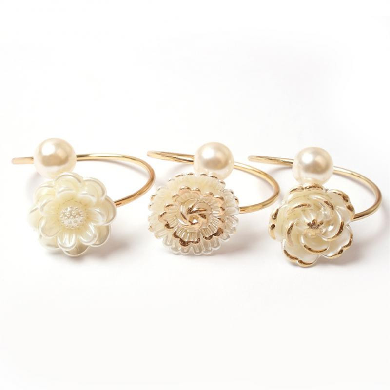 12 komada prstena za salvete od ružičastog zlata Držači za stolne salvete Prstenovi za svatove Večera za stol Prosinčarski festivali Božićna salveta za večeru