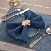 6 buc. Catarame pentru șervețele, margine netedă, rezistentă la zgârieturi, pentru casă, inele pentru șervețele de Moș Crăciun Suporturi pentru șervețele de Crăciun