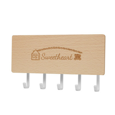 Daugiafunkcis buitinis kabliukas Pakabinamas ant sienos medinės dekoratyvinės lentynos įvairios daiktų laikymo dėžutės organizatorius raktų kabykla, sausas gėlių laikiklis Amatai