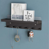 Paprasta metalinė virtuvės lentyna Daugiafunkcinė sieninė laikymo lentynėlė Raktų pakabukas Kailio kepuraitė Skėčio stovas Namų laikymo pakabukas