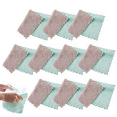 Πανιά κουζίνας Μαλακές επαναχρησιμοποιούμενες πετσέτες πιάτων Σετ 10 υψηλά απορροφητικών επαναχρησιμοποιούμενων πανιών καθαρισμού Πετσέτες που στεγνώνουν γρήγορα