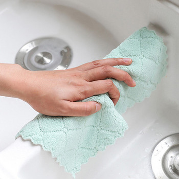 Πανιά κουζίνας Μαλακές επαναχρησιμοποιούμενες πετσέτες πιάτων Σετ 10 υψηλά απορροφητικών επαναχρησιμοποιούμενων πανιών καθαρισμού Πετσέτες που στεγνώνουν γρήγορα