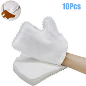 10kom bijelih rukavica za čišćenje Zaštitne rukavice od netkanog materijala za kuhinju izdržljive za čišćenje kućanskih poslova alati za pranje posuđa