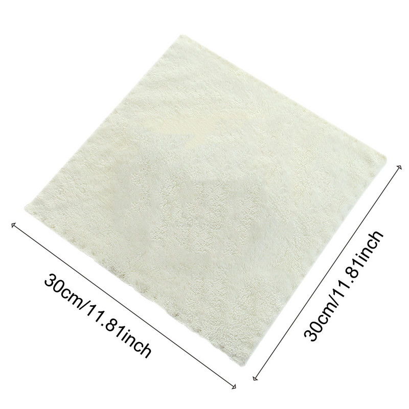 Ručnici za pranje lica za žene Upijajuće mekane 30*30cm ručnik od flisa za posuđe Maramice Pamučne krpe za suđe za kuhinju