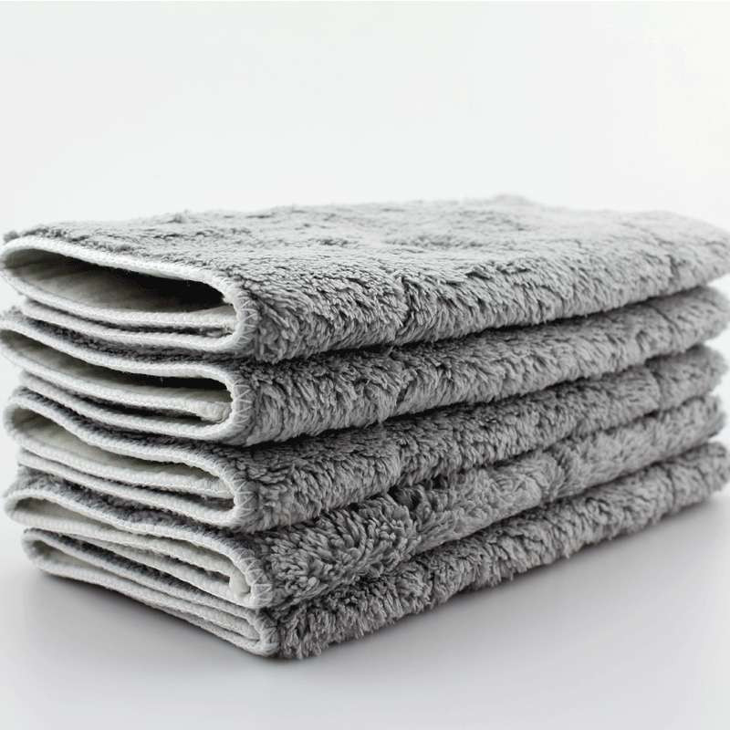 1/2 τεμ. σφουγγαρίστρα κουρέλια καθαρισμού δαπέδου οικιακά είδη πανί μικροϊνών μαξιλαράκι αντικατάστασης κεφαλής κουζίνας για Xiaomi Επαναχρησιμοποιήσιμο Γκρι