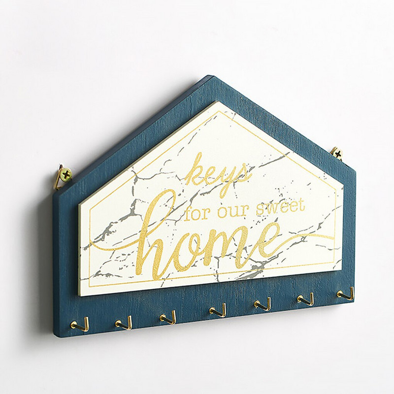 Sieninis raktų laikiklis Lipnus įėjimas Kabliukas Butas Įėjimas Sandėliavimas Lentynų puošmenos Namų apyvokos tvarkyklės priedai