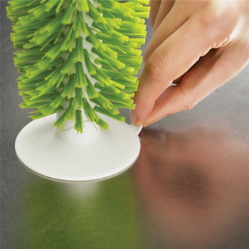 Basedidea Βούρτσα καθαρισμού νιπτήρα για κύλικες κούπες Καθαριστικό ισχυρής αναρρόφησης Lazy Use Clean Brush for Cup