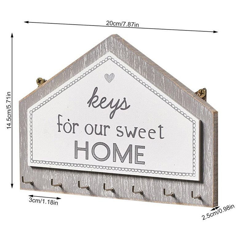 Kodu sissepääsu seina võtmehoidja Isekleepuv magamistoa mantel Esik riidepuu hoiuriiul siseruumides maalähedane majapidamise korraldaja