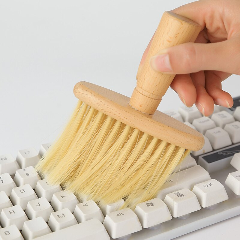 Četka za uklanjanje prašine iz otvora za zrak automobila Drvena drška Četka za čišćenje s mekim čekinjama Čišćenje rupa na tipkovnici Četka za čišćenje prašine