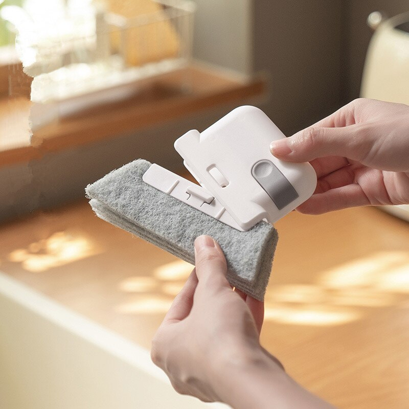 2022 Creative Window Cleaning Brush Window Groove Cleaning Cloth Cleaner Windows Slot Cleaner Brush Clean Εργαλείο καθαρισμού υποδοχής παραθύρου
