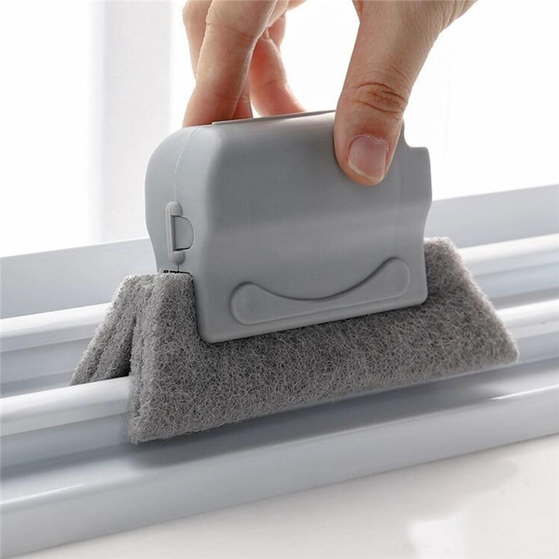 2022 Creative Window Groove Cleaning Cloth Window Cleaning Brush