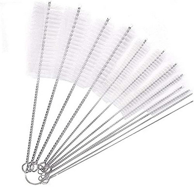 10 tk Torutoruhari Torupuhastusharjad Nailonist harjastega joogikõrte puhastushari veekeetja tila teekannu otsik