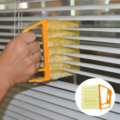 Window Blinds Cleaner Brushes Novel Tools Duster Wiper Household Magic Wash Products Interesting Goods House Supplies Home Items