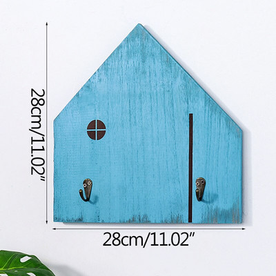 American Wooden Coat Hook Αξεσουάρ σπιτιού Γάντζοι Ράφι τοίχου Βάσεις κλειδιών Ράφια βεράντας για διοργανωτές κρεβατοκάμαρας Κρεμάστρες αποθήκευσης