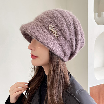 Naiste talvemüts - kivikestega