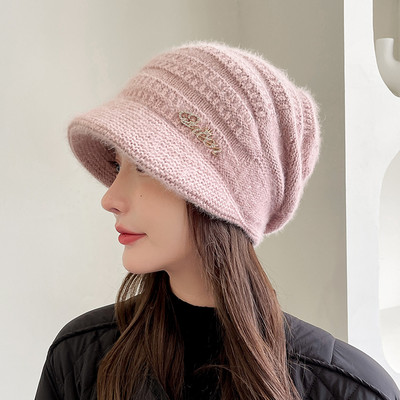 Naiste talvemüts - kivikestega