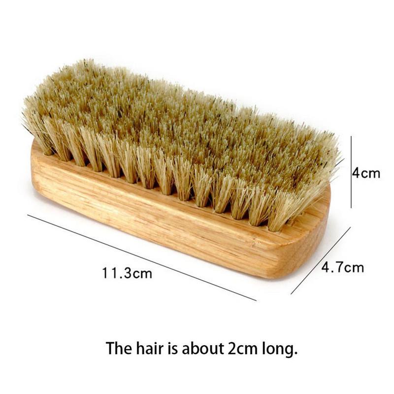 Sredstvo za čišćenje četke za čizme Sjaj cipela Četka od svinjskih čekinja s drvenom drškom Alati i dodaci za čišćenje u kućanstvu Četke za čišćenje Nasumično