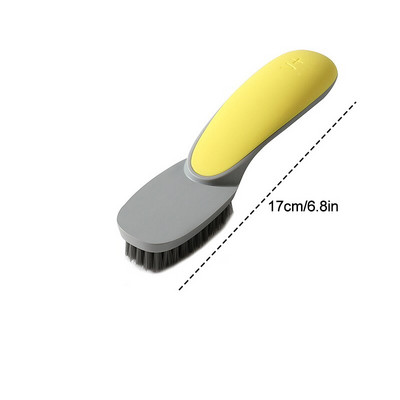 Φορητή βούρτσα καθαρισμού με σκληρές τρίχες ρούχα πλυντηρίου παπούτσια Βούρτσα καθαρισμού χεριών Πλαστική βούρτσα καθαρισμού χεριών για εργαλεία μπάνιου κουζίνας