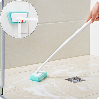 Wipe Kitchen Tools Home Ανθεκτικό Εργαλείο Βούρτσα Καθαρισμού Τουαλέτα Μακρύ Λαβή Μπάνιο Πολυλειτουργικό Πλένεται φορητό σφουγγάρι