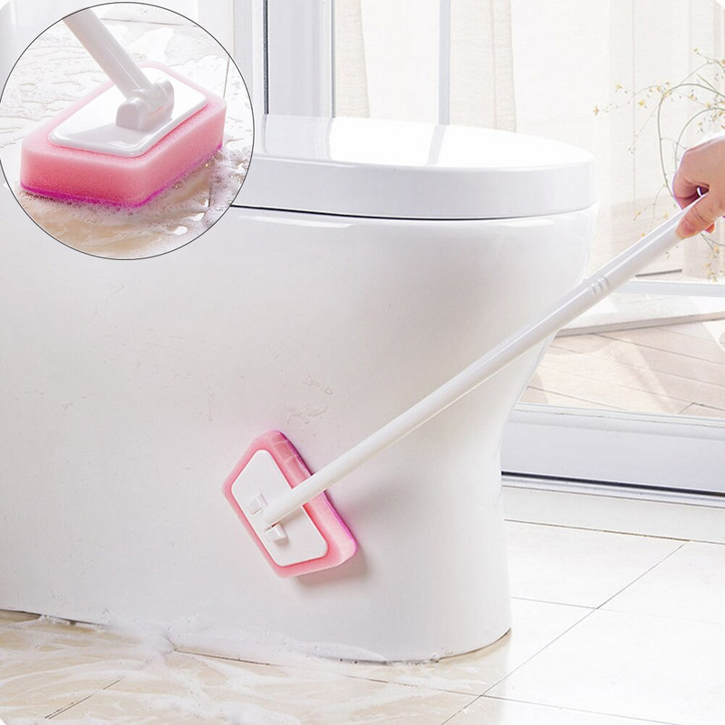 Pühkige Köögitööriistad Kodu Vastupidav tööriist Puhastushari WC Pika käepidemega Vannituba Multifunktsionaalne pestav käsn Kaasaskantav