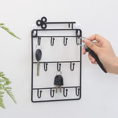 Ușă de fier creativ Umeraș pentru chei din spate Accesorii pentru decorarea casei Articole de uz casnic Rafturi de acasă Sufragerie de perete Suport chei