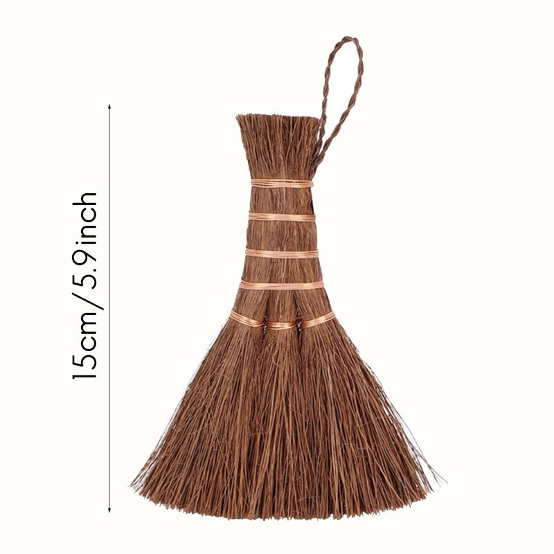 Looduslik majapidamispuhastushari puhastushari kookospalmi siiditassi pintslite teekomplekt harja teelaua puhastushari, 1 tk