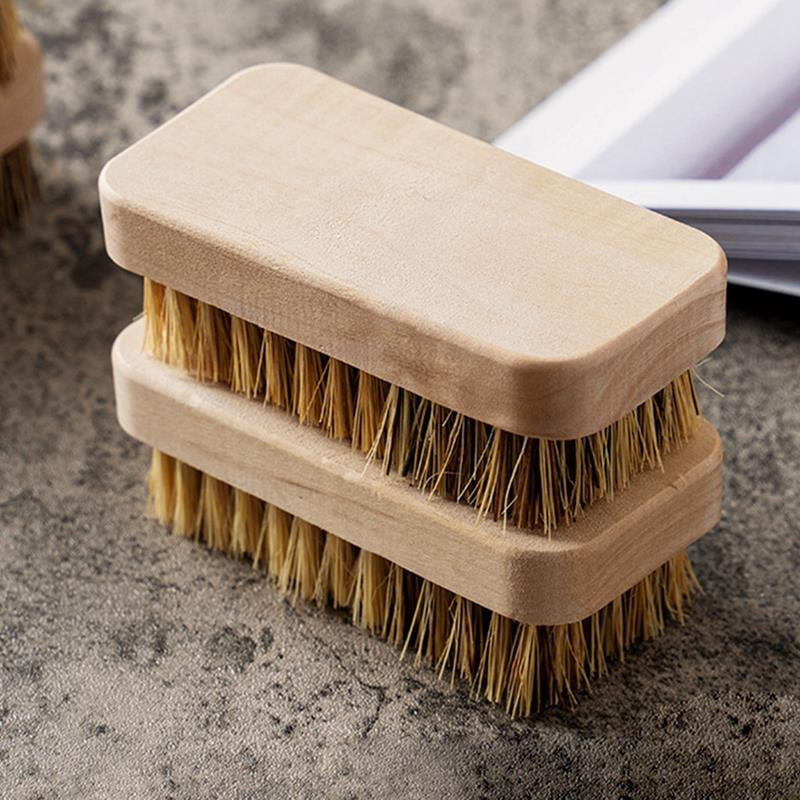 Βούρτσα καθαρισμού λαχανικών Ξύλινη βούρτσα καθαρισμού κουζίνας Βούρτσα φρούτων για πιάτο φαγητού Πολυλειτουργική βούρτσα για φυσικό τρίψιμο κουζίνας