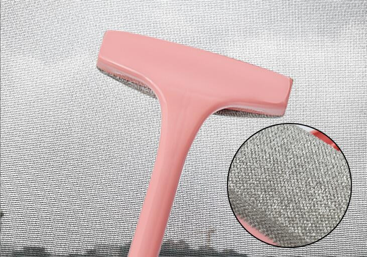 1vnt Fly Mosquito Langų tinklelis Ekranas Šepetėlio užuolaidos Tinklinė servetėlė Valiklis Kilimų šepetėlis Pradžia Ištraukiama ilga rankena Valymo įrankiai