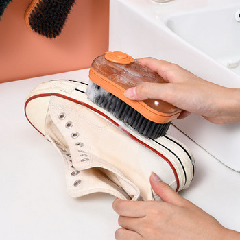 Четка за почистване на пране Четка за домашни дрехи Четка за обувки Преносим дозатор за течен сапун Почистваща четка за кухня Инструмент за домакинско почистване