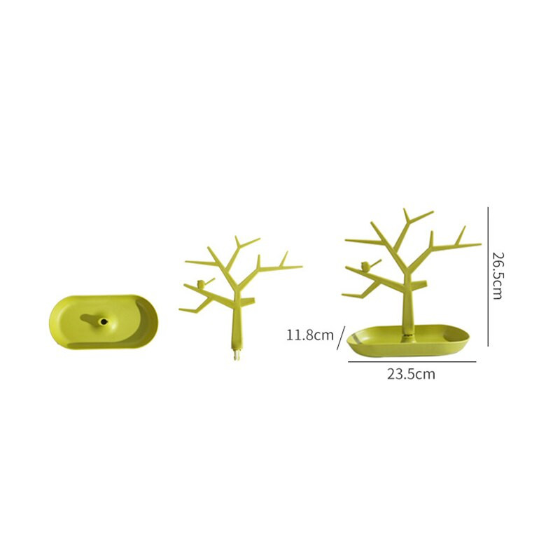 Suport de depozitare chei Verandă Cutie de depozitare de birou Ornamente Raft Umeraș pentru cercei Colier Suport de afișare Organizator de uz casnic