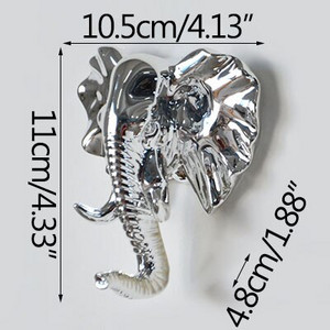 Nova nordijska ukrasna kuka za kapute Zidne zlatne kuke za glavu jelena Držač ključeva Police za spavaću sobu Slatki sobni dekor Vješalica za životinje