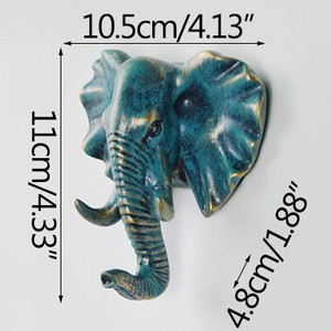 Nova nordijska ukrasna kuka za kapute Zidne zlatne kuke za glavu jelena Držač ključeva Police za spavaću sobu Slatki sobni dekor Vješalica za životinje