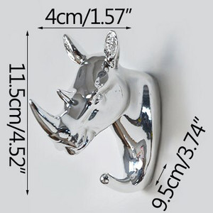 Nova nordijska ukrasna kuka za kapute Zidne zlatne kuke za glavu jelena Držač ključeva Police za spavaću sobu Slatki sobni dekor Vješalica za životinje