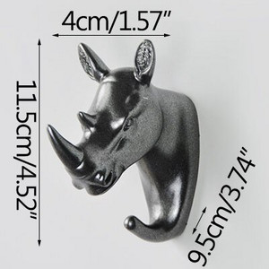 Nova nordijska ukrasna kuka za kapute Zidne zlatne kuke za glavu jelena Držač ključeva Police za spavaću sobu Slatki sobni dekor Vješalica za životinje