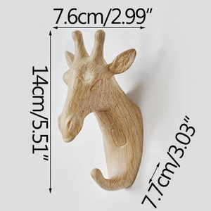 Nova nordijska ukrasna kuka za kapute Zidne zlatne kuke za glavu jelena Držač ključeva Police za spavaću sobu Slatki sobni dekor Vješalica za životinje