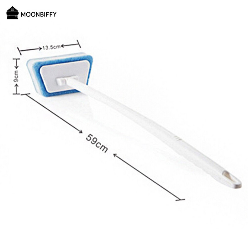 Βούρτσα καθαρισμού τουαλέτας σπιτιού Ανθεκτικό που πλένεται μπάνιο με μακριά λαβή Εργαλείο πολυλειτουργικό σφουγγάρι Εργαλεία κουζίνας Φορητά εργαλεία