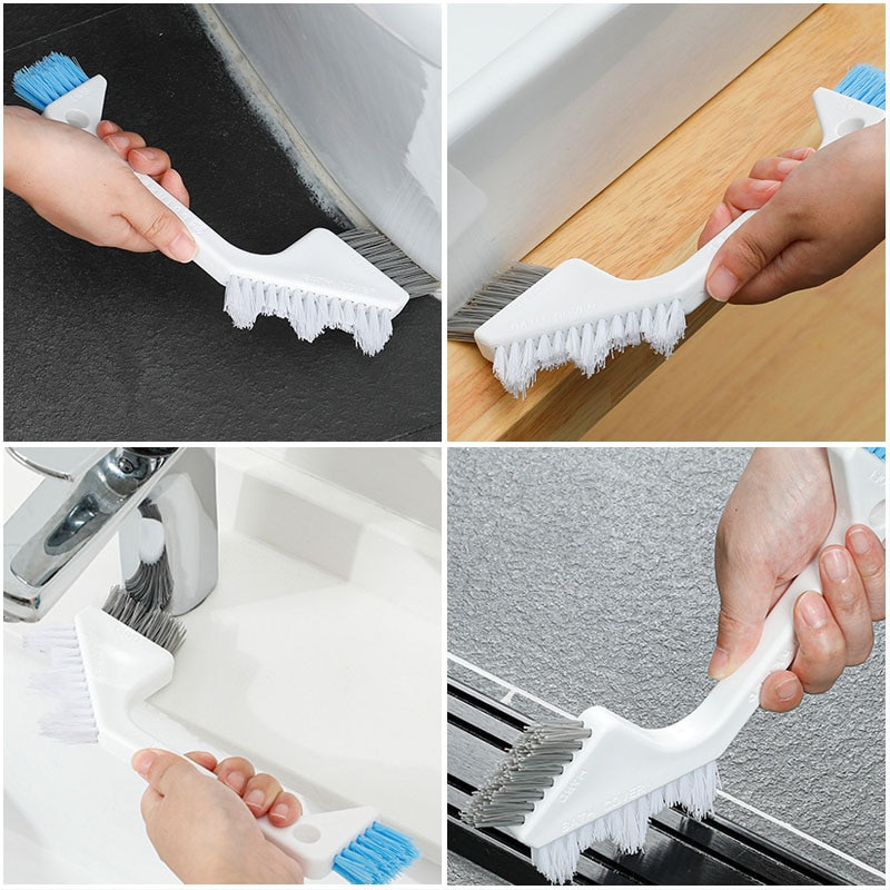 Perie pentru faianță în stil japonez Accesorii pentru curățare Accesorii pentru bucătărie Articole de uz casnic Instrumente Perie pentru crăpături Perii de curățare pentru uz casnic