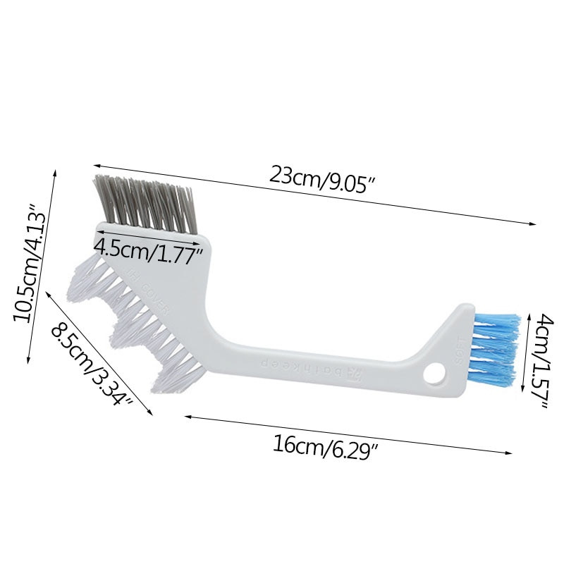 Perie pentru faianță în stil japonez Accesorii pentru curățare Accesorii pentru bucătărie Articole de uz casnic Instrumente Perie pentru crăpături Perii de curățare pentru uz casnic