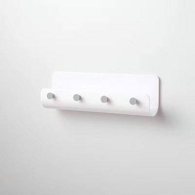 Κρεμάστρα κλειδιού Organizer σε σχήμα U Βάση αποθήκευσης Ράφι τοίχου Γάντζος Κόλλα για κινητό τηλέφωνο Βάση ράφι κρεβατοκάμαρας πόρτας κρεμαστά ράφια